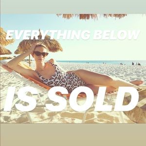 Everything below is SOLD!